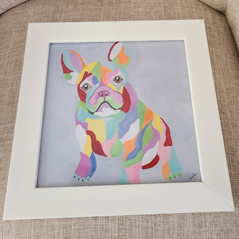 French Kiss I by Gina Ritter Framed Art 10x10